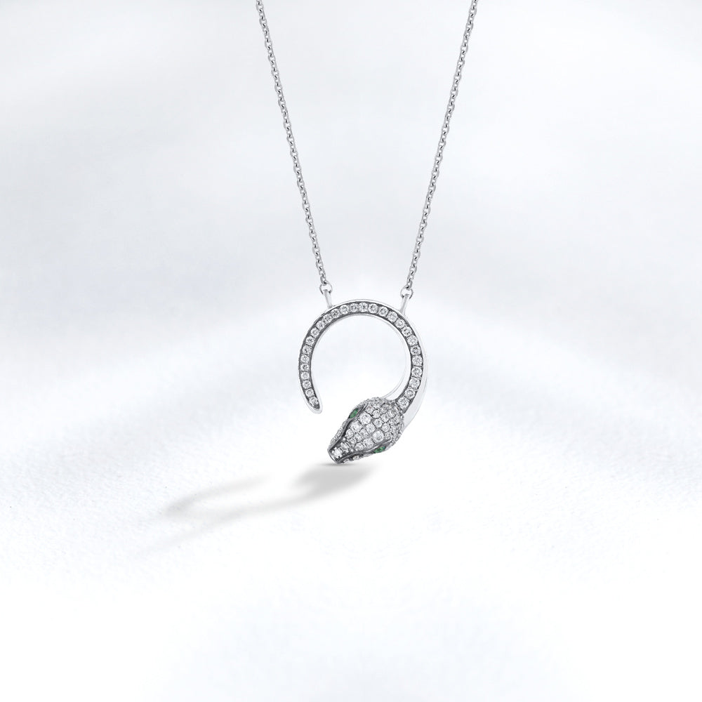 Ophidia Diamond Necklace