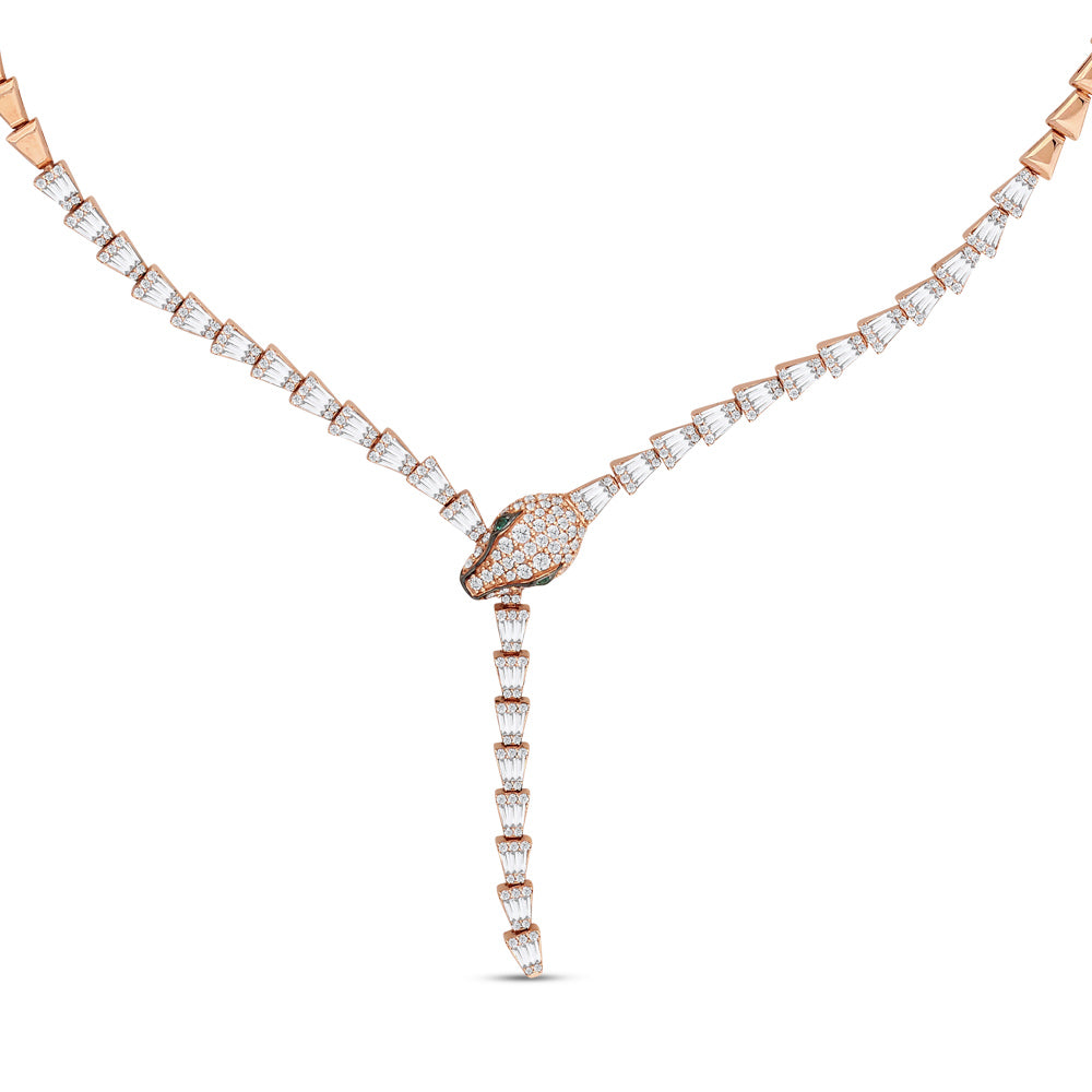 Ophidia Diamond Necklace