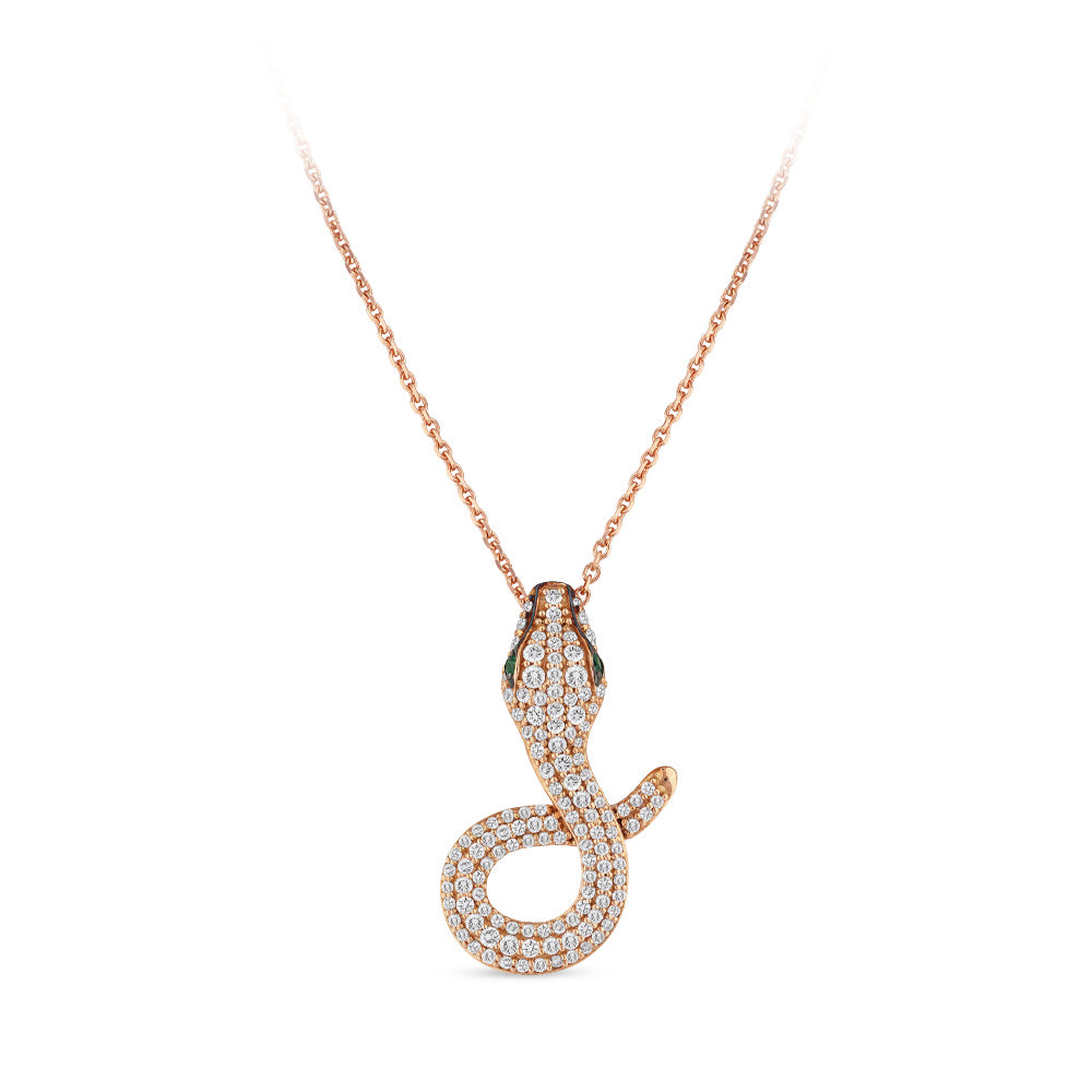 Ophidia Diamond Necklace