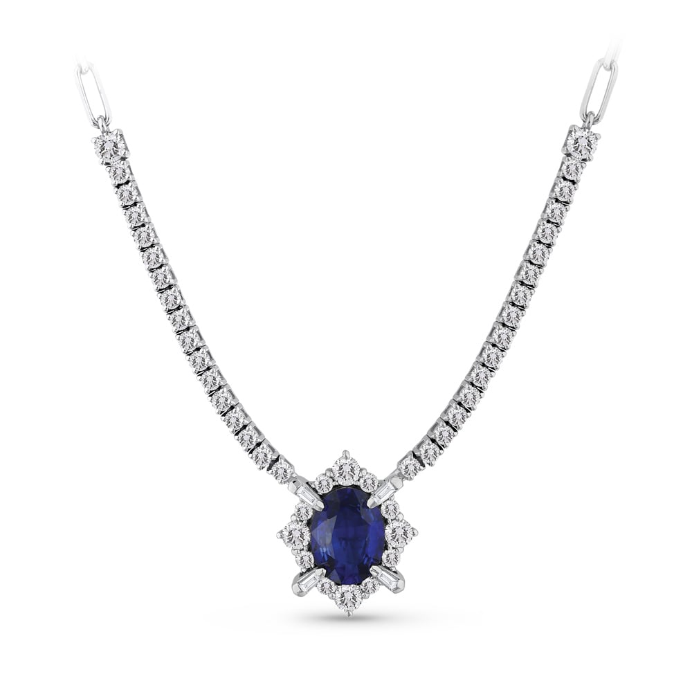 Sapphire Necklace