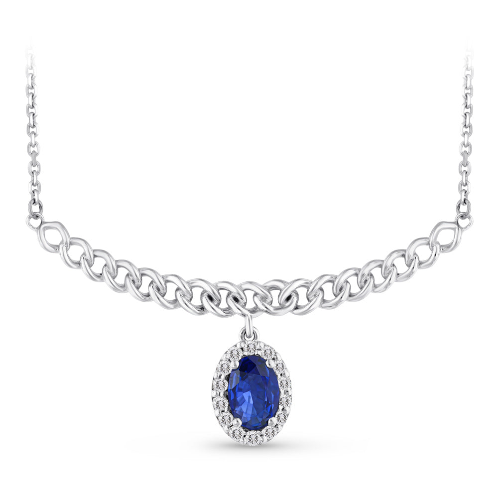 Sapphire Necklace