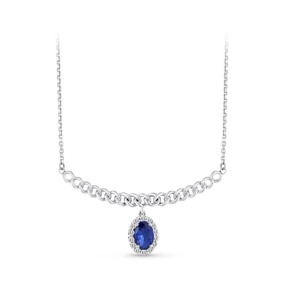 Sapphire Necklace