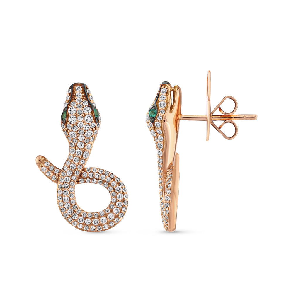 Ophidia Diamond Earrings