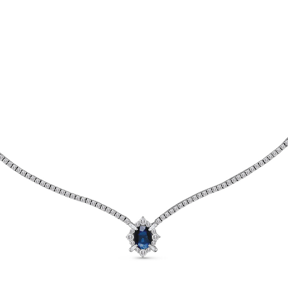 Sapphire Necklace