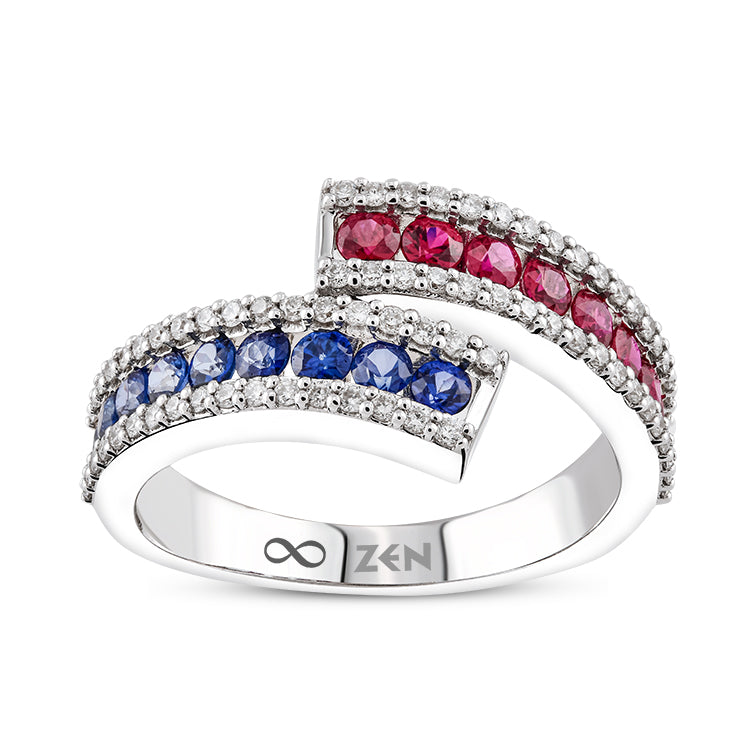 Sapphire Ruby Ring