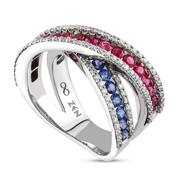 Sapphire Ruby Ring