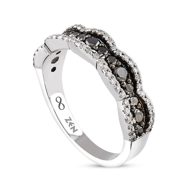 Half Eternity Diamond Ring