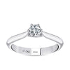 Solitaire Diamond Engagement Ring