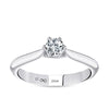 Solitaire Diamond Engagement Ring