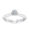 Solitaire Diamond Engagement Ring