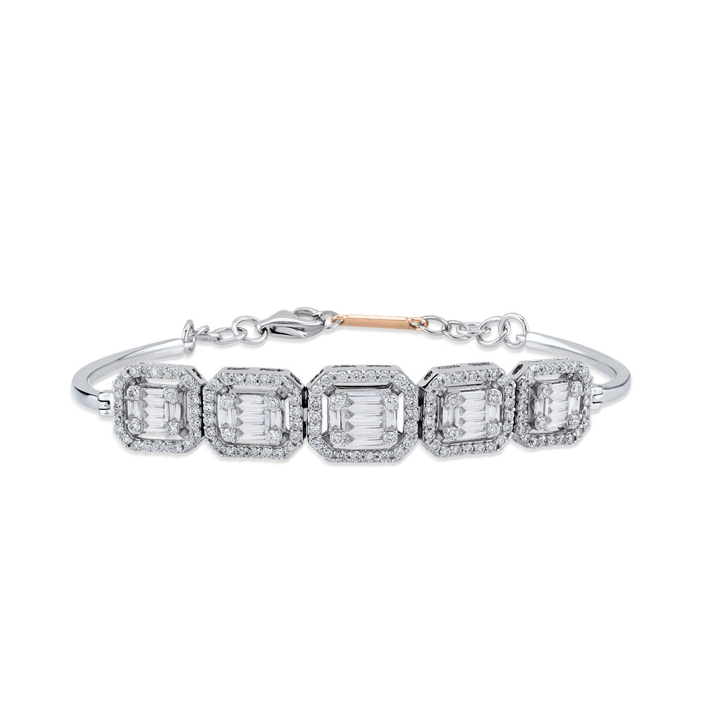 Baguette Diamond Bracelet