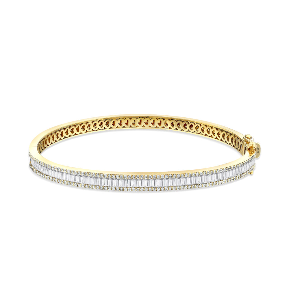 Baguette Diamond Bracelet