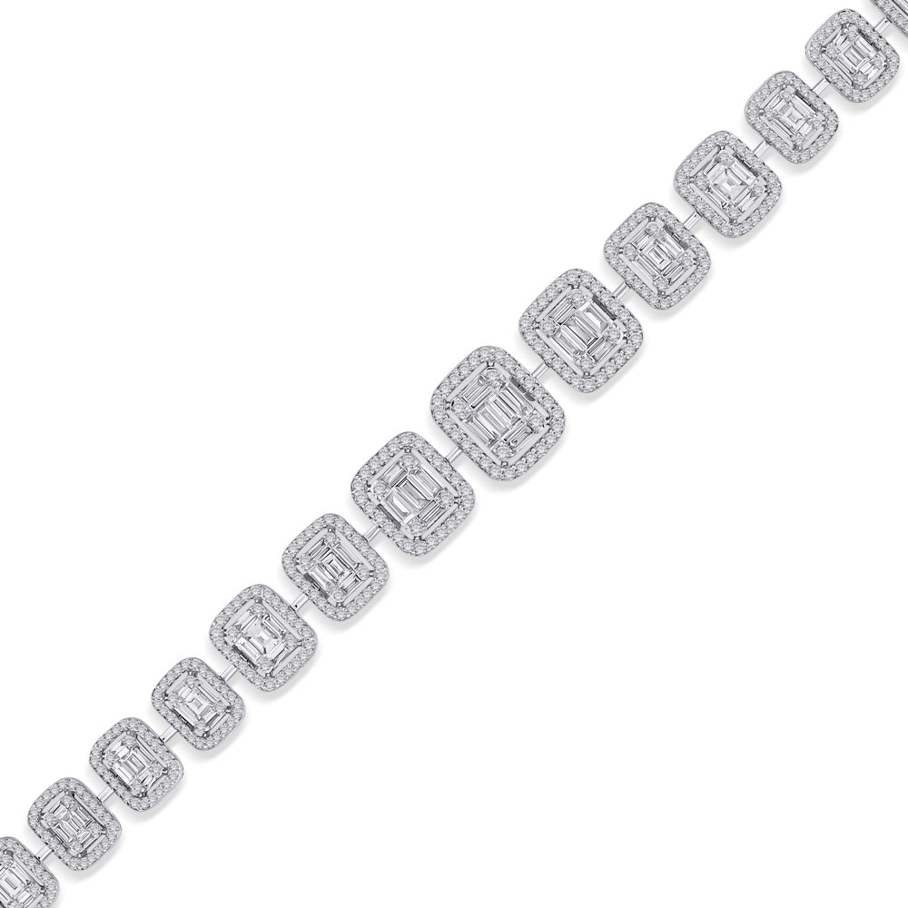 Baguette Diamond Bracelet