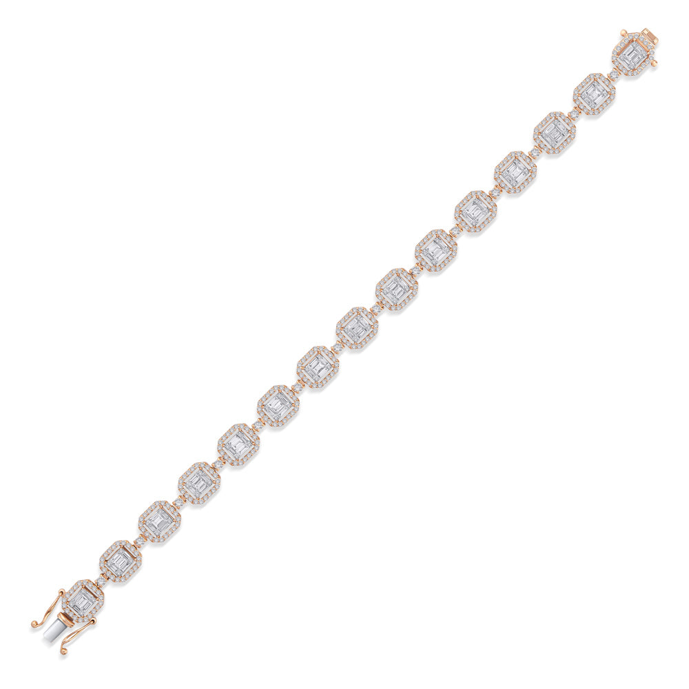 Baguette Diamond Bracelet