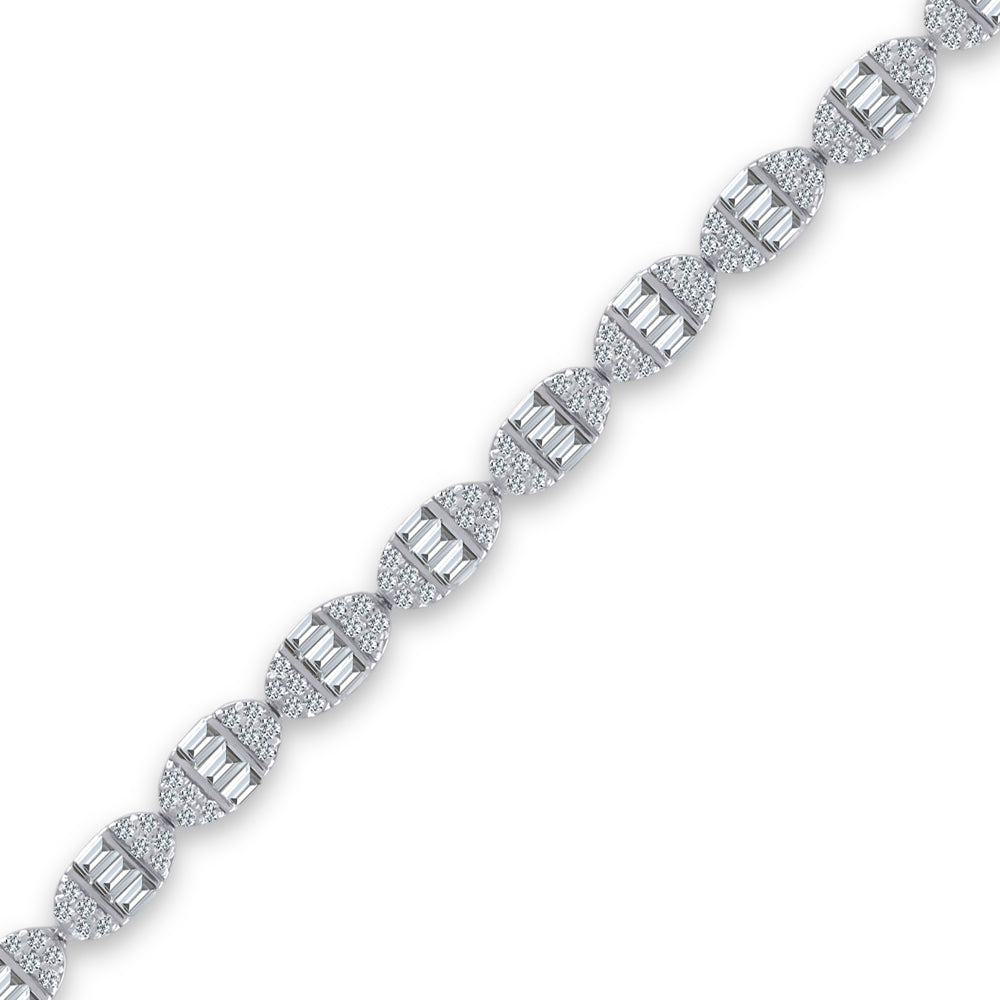 Baguette Diamond Bracelet