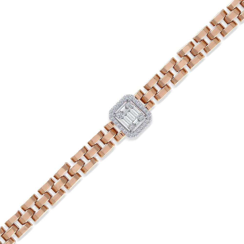 Baguette Diamond Bracelet
