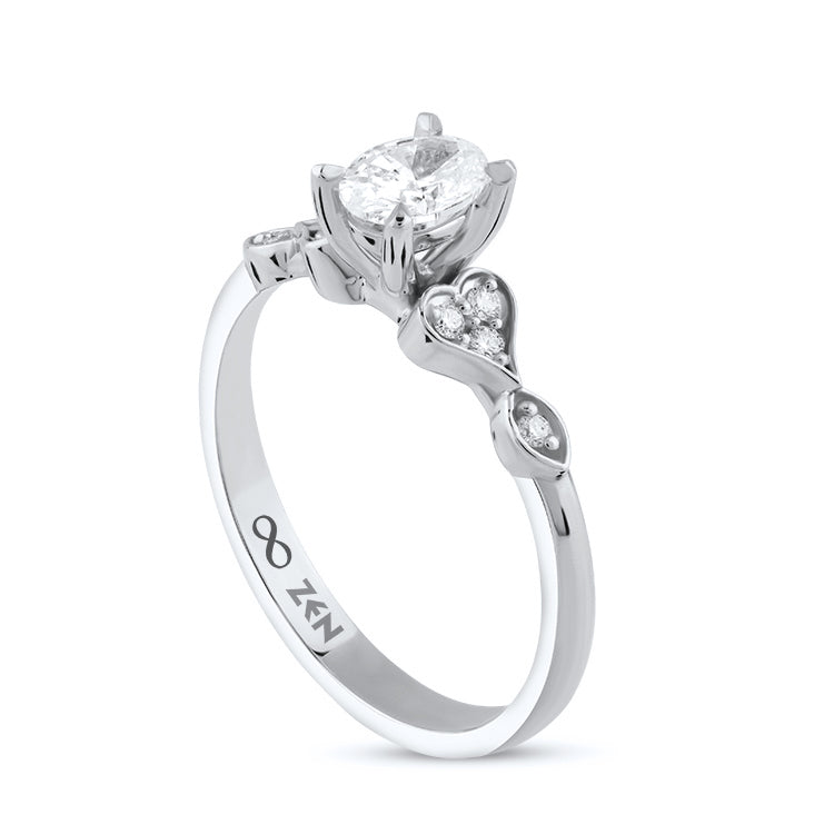 Vintage Oval Diamond Ring