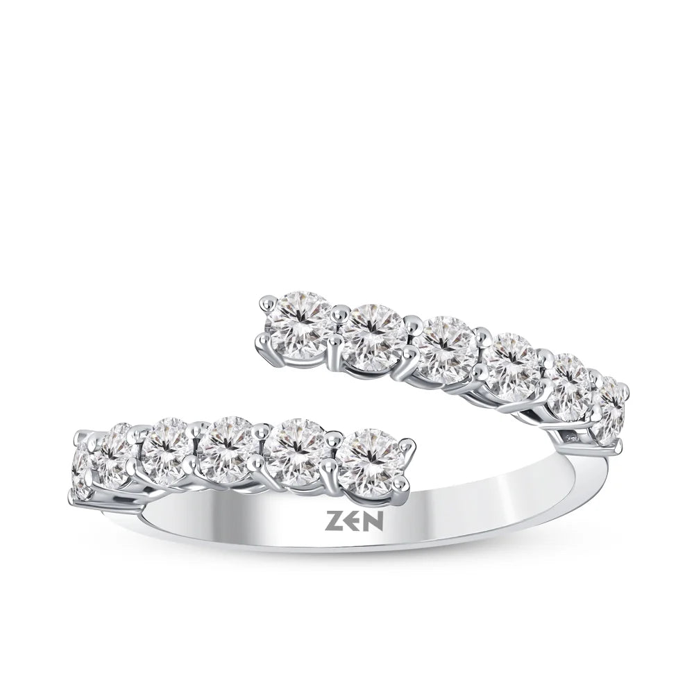 Open Diamond Ring