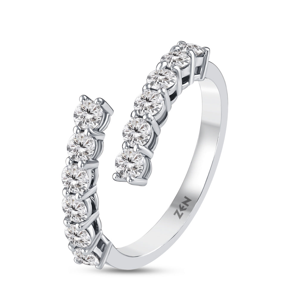 Open Diamond Ring
