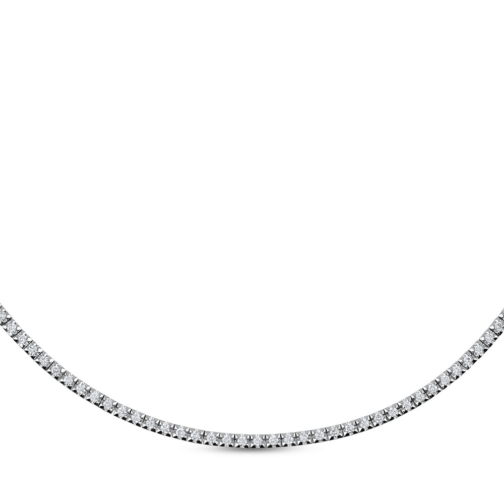 Tennis Diamond Necklace