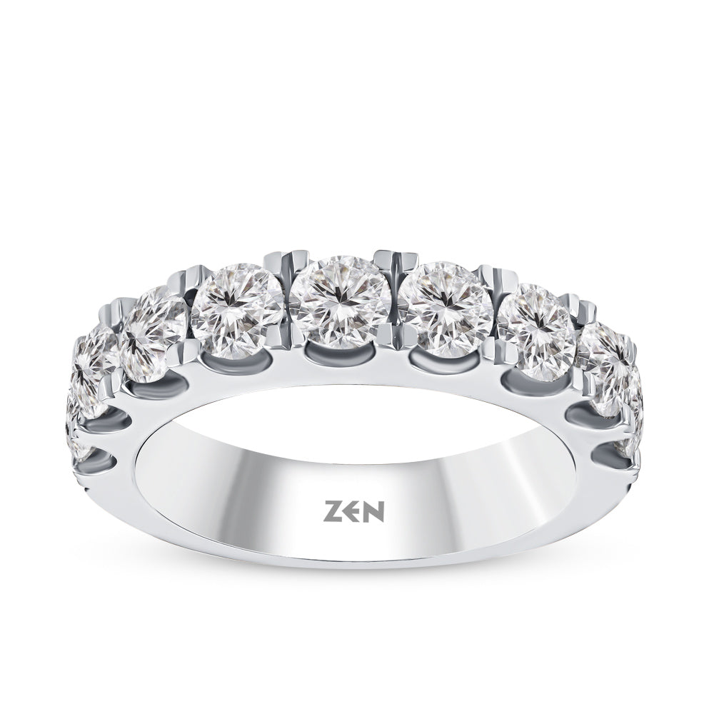 Half Eternity Diamond Ring