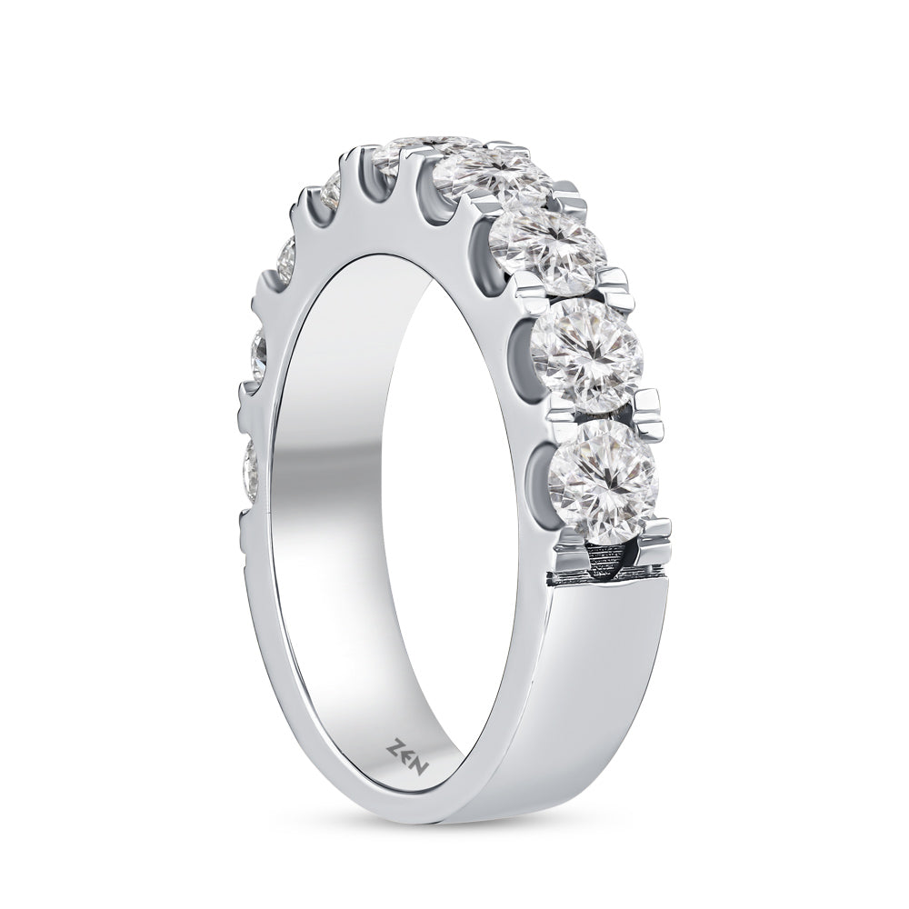 Half Eternity Diamond Ring