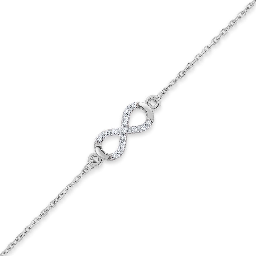 Infinity Diamond Bracelet