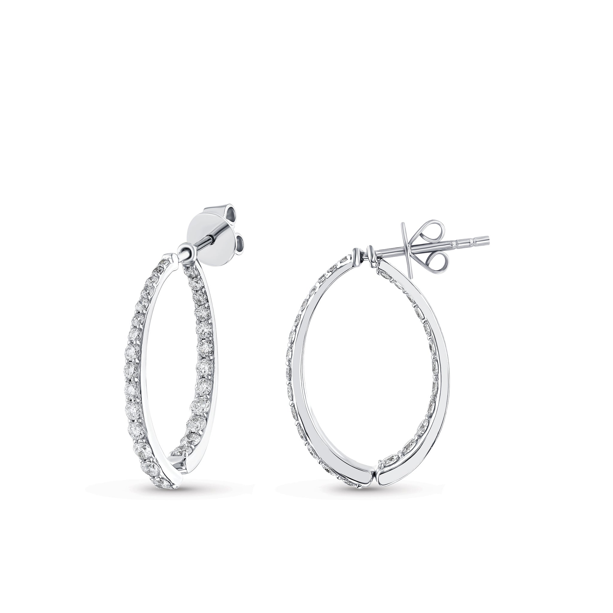Design Diamond Earrings