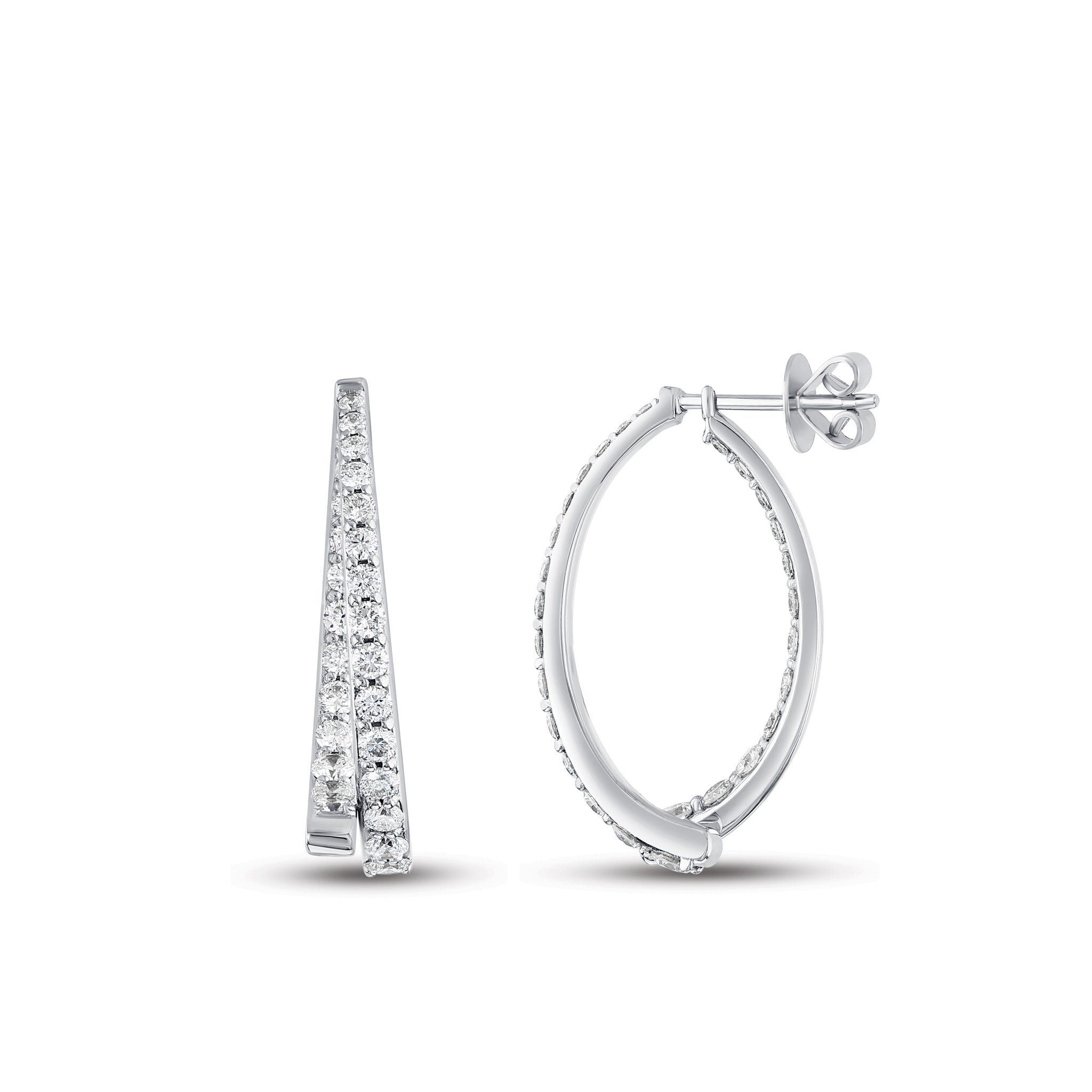 Design Diamond Earrings