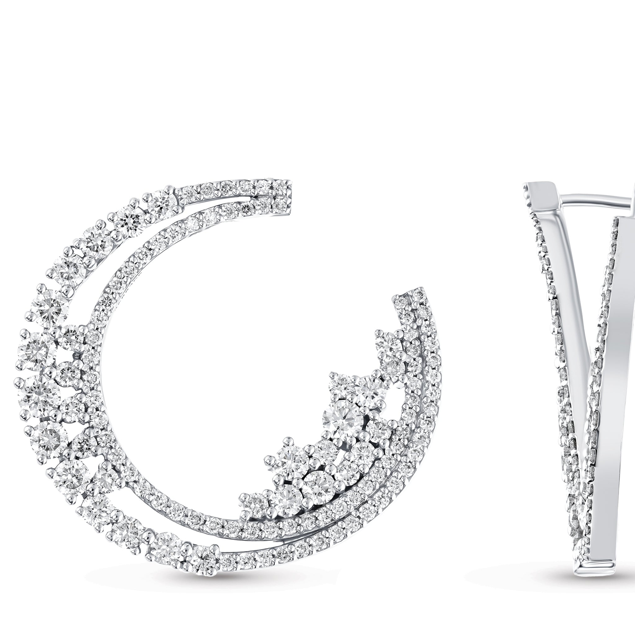 Design Diamond Earrings