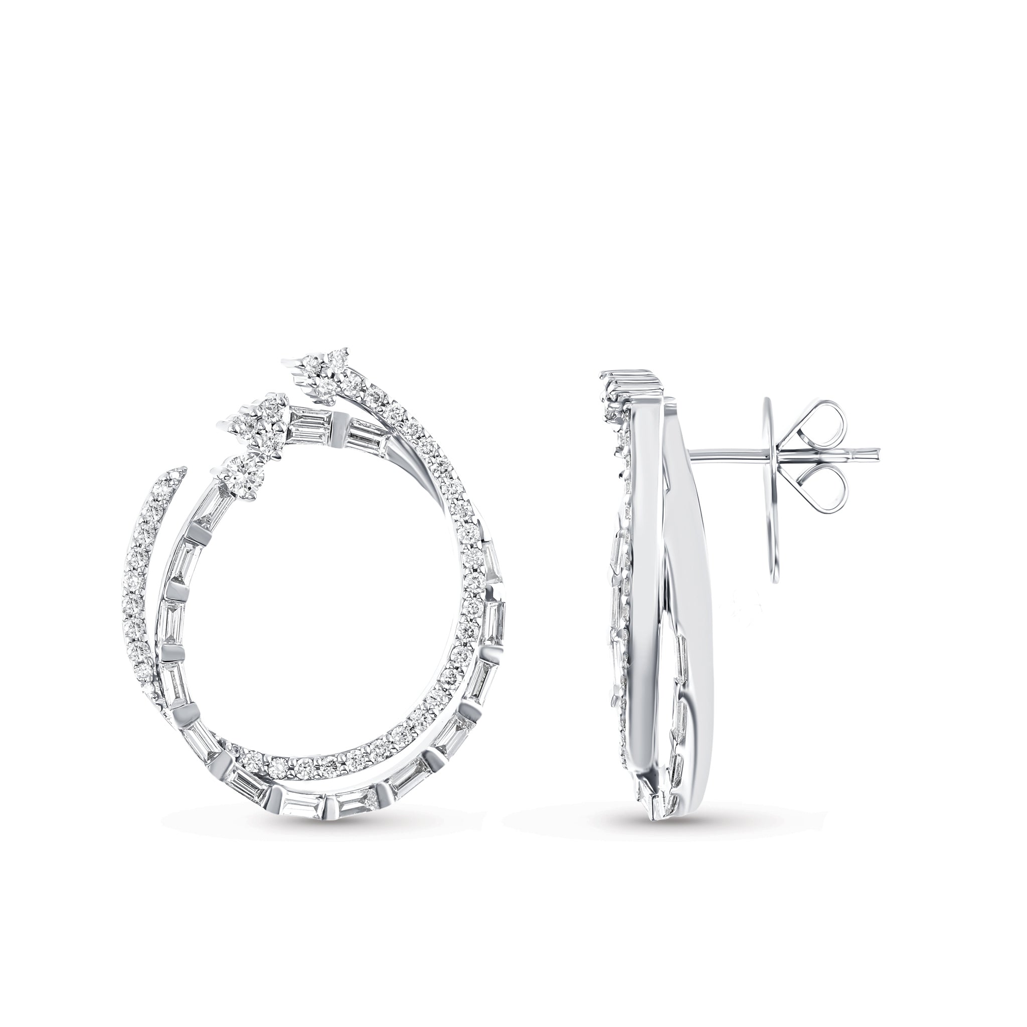 Design Diamond Earrings