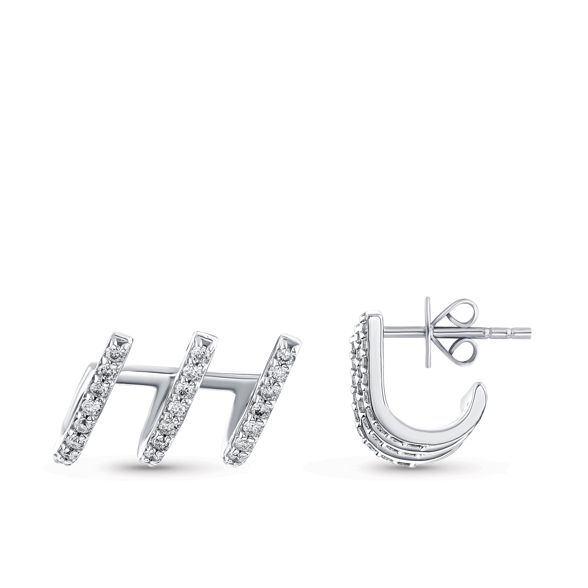 Design Diamond Earrings