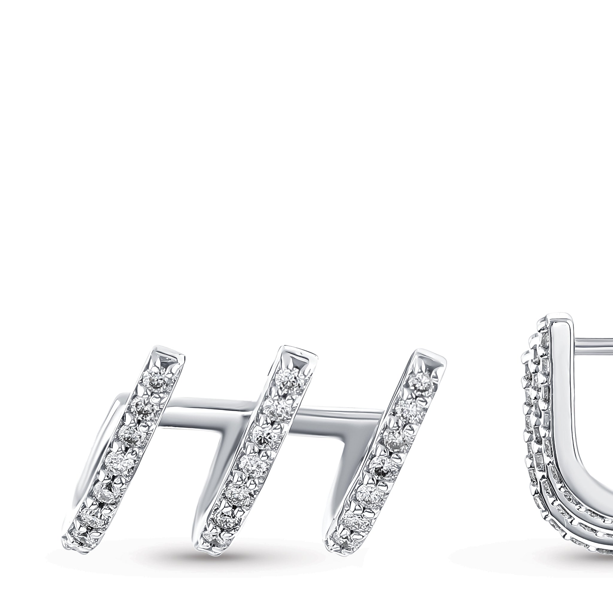 Design Diamond Earrings