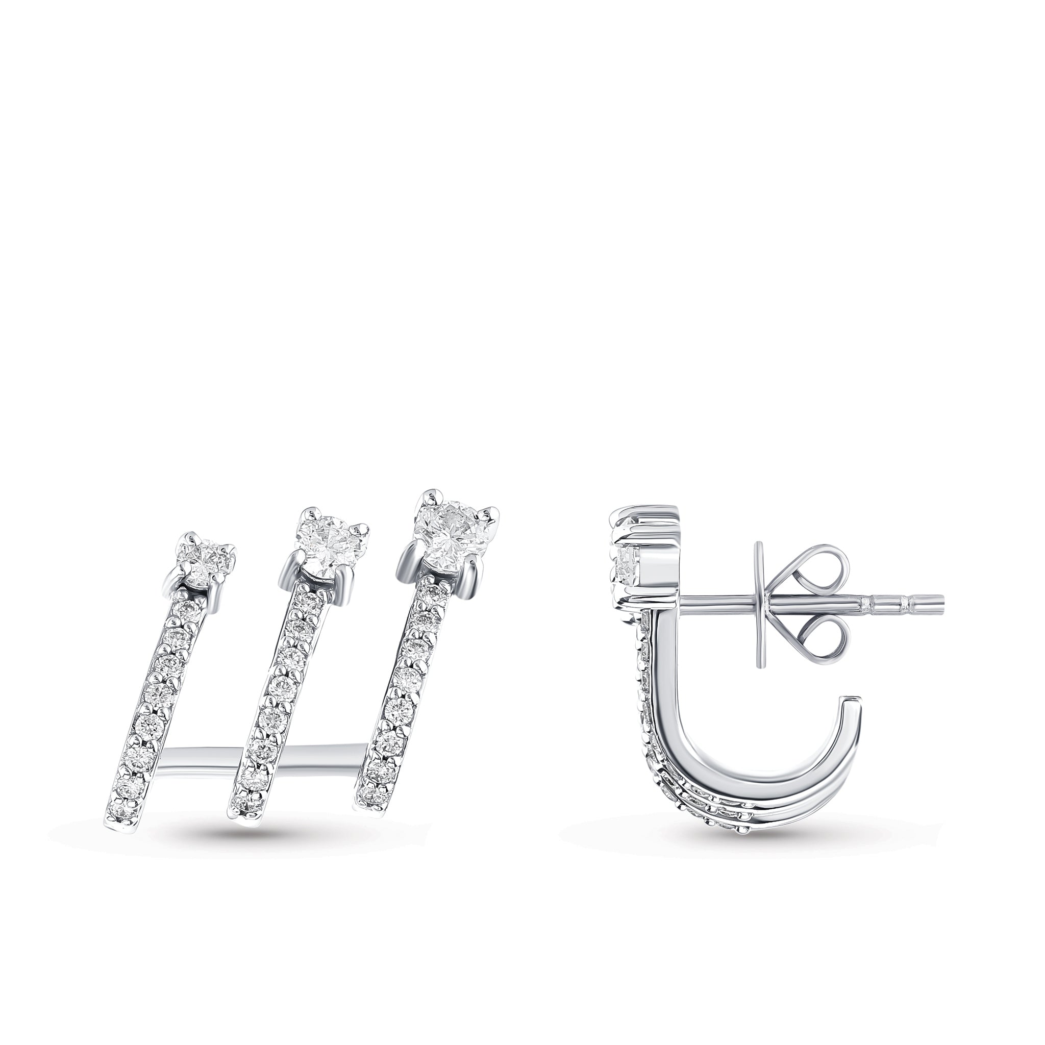 Design Diamond Earrings