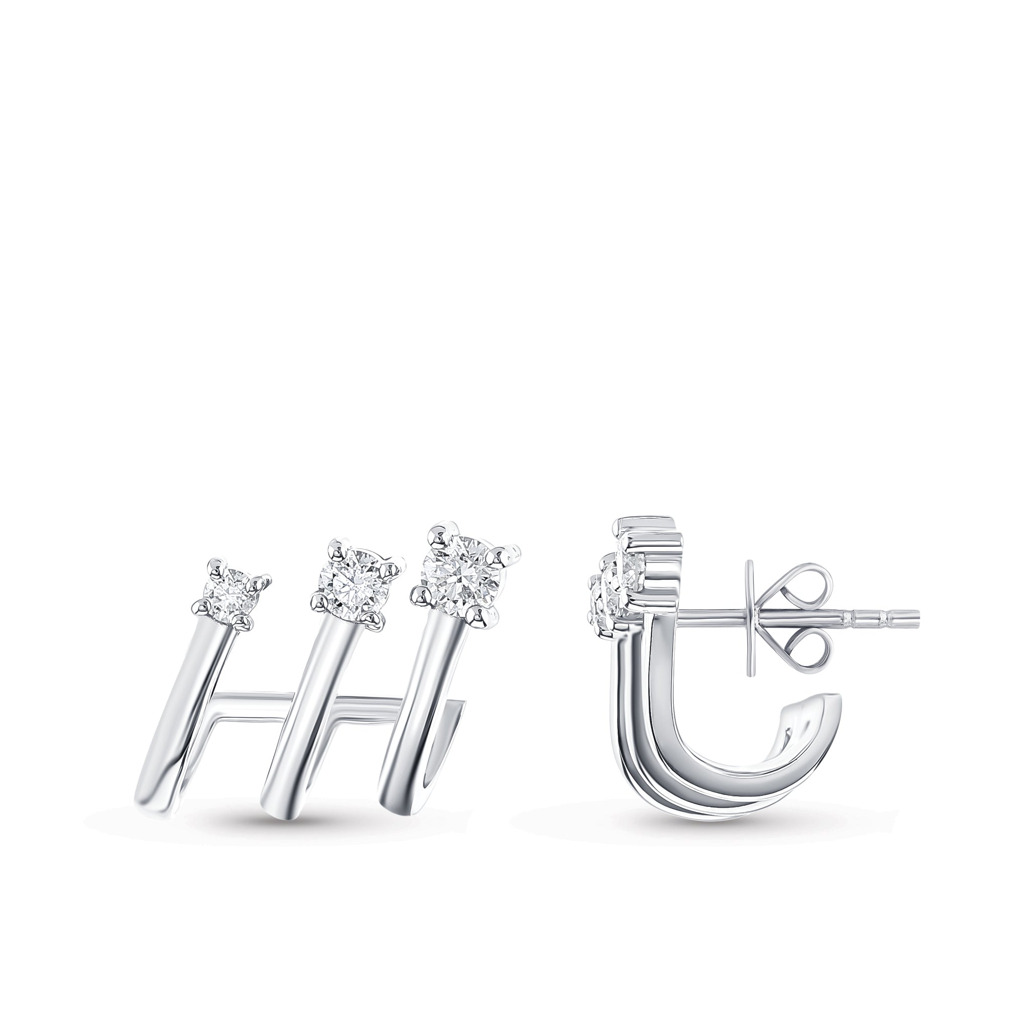 Design Diamond Earrings
