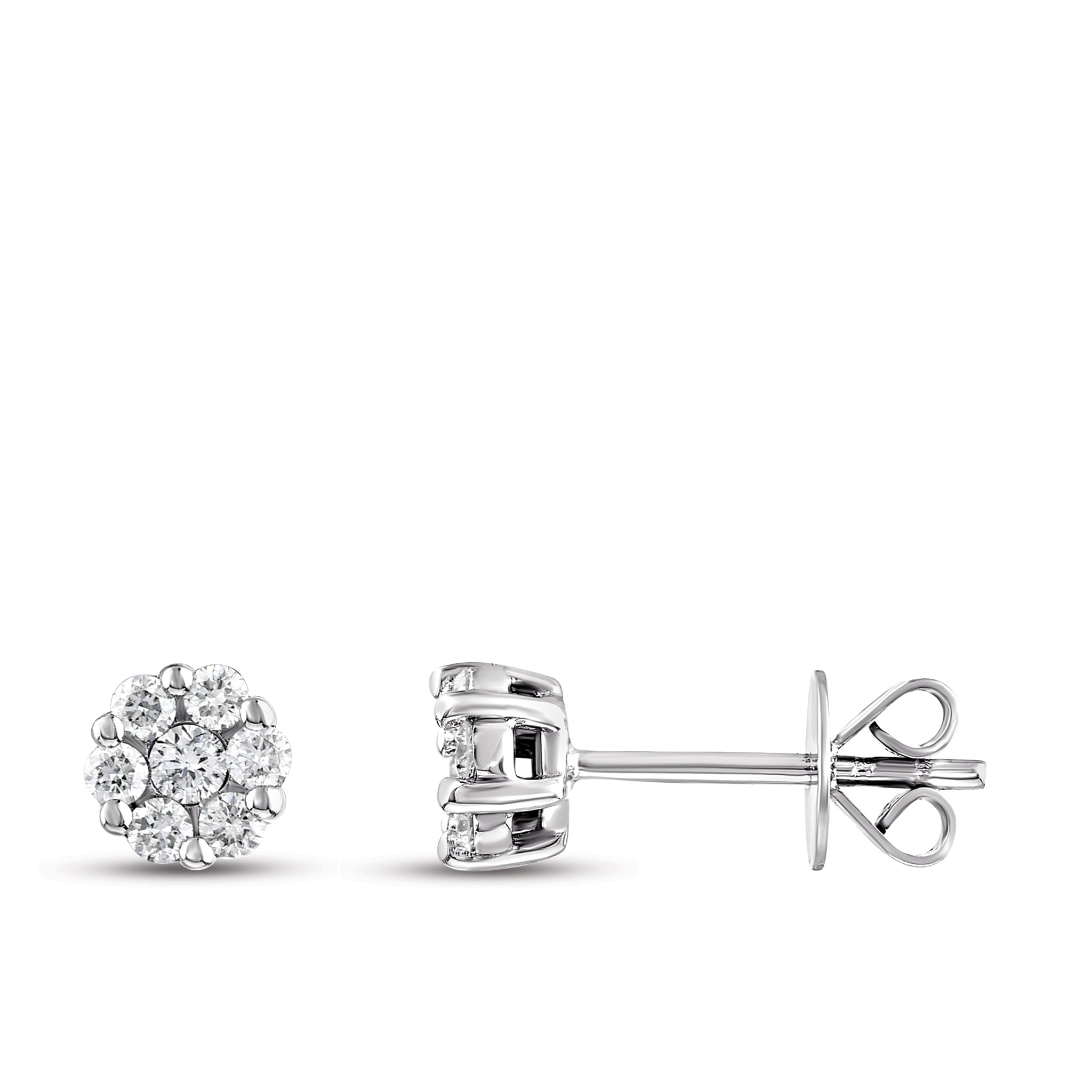 Diamond Design Earrings