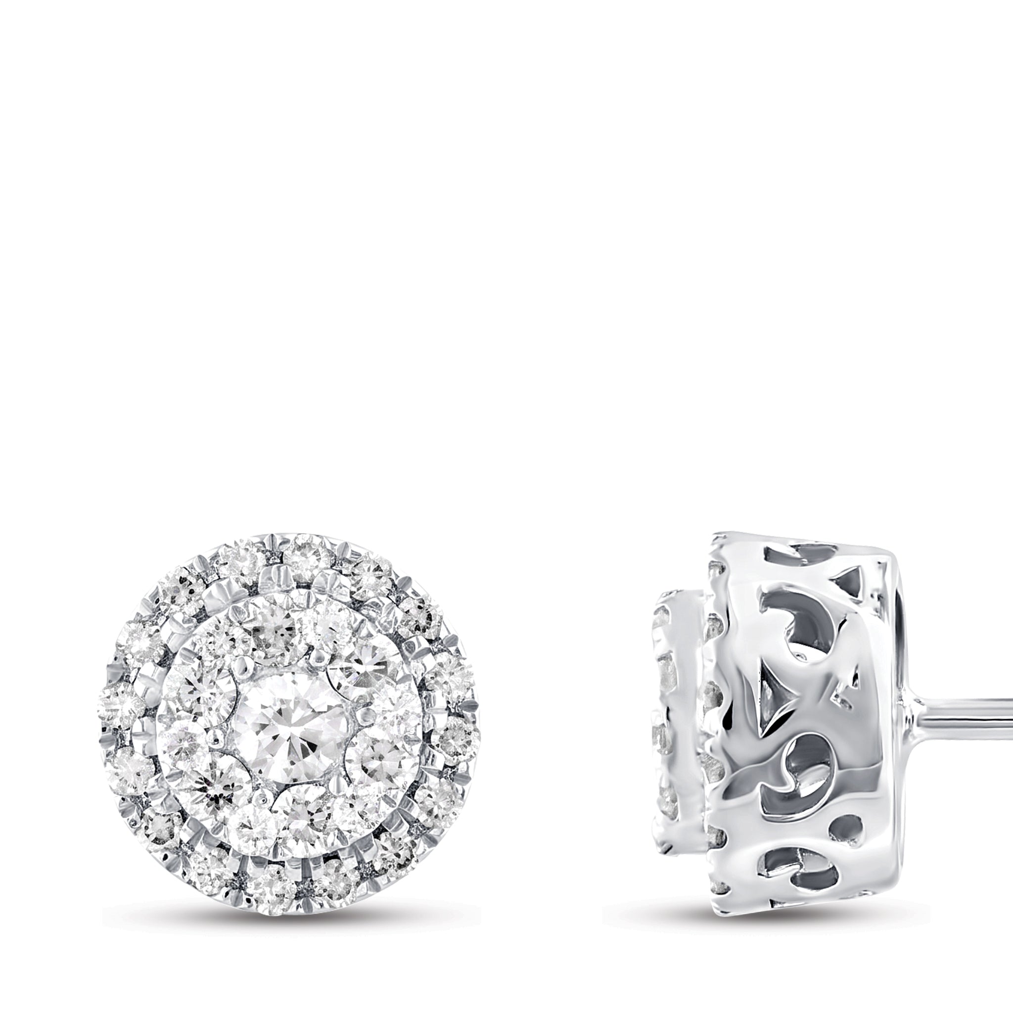 Diamond Design Earrings