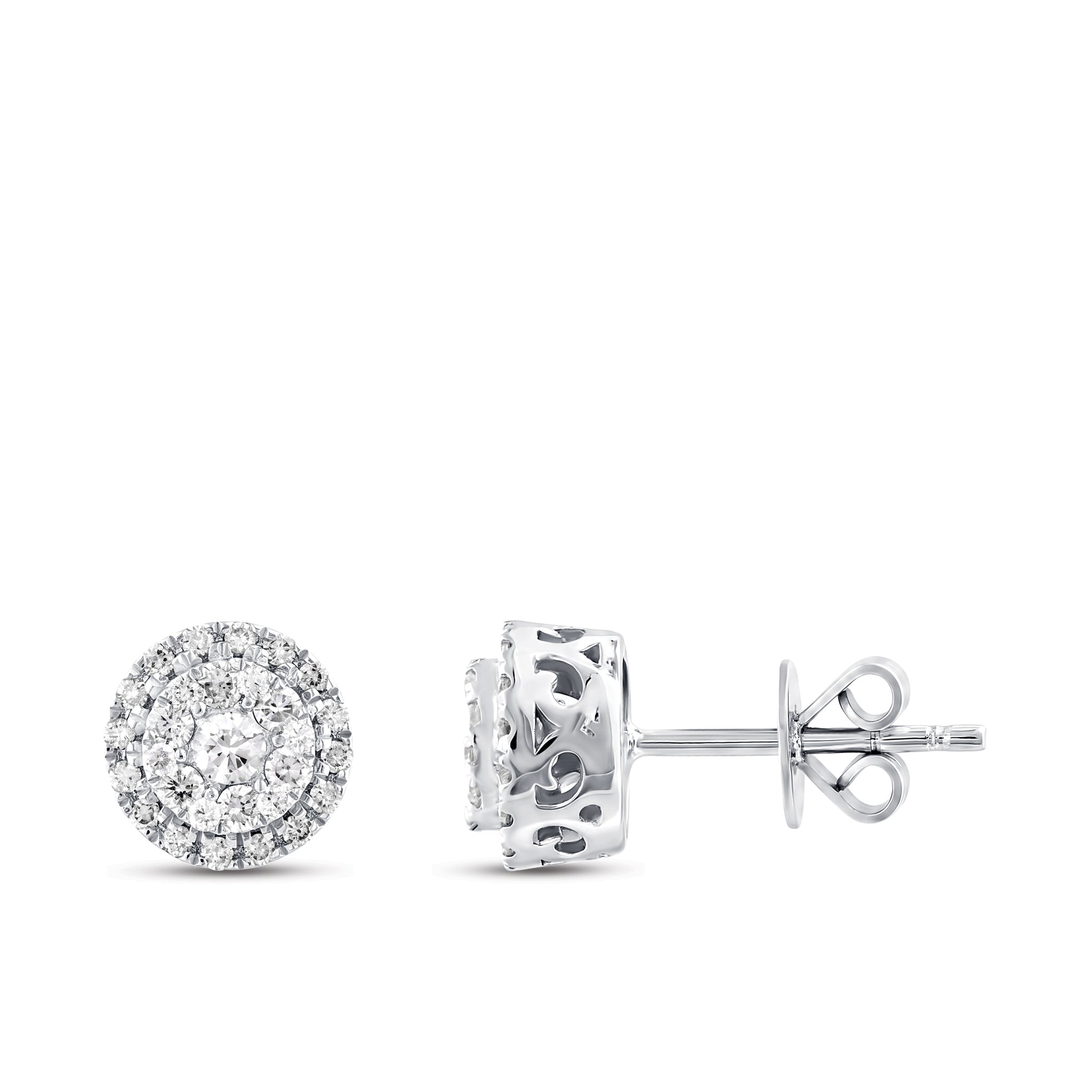 Diamond Design Earrings