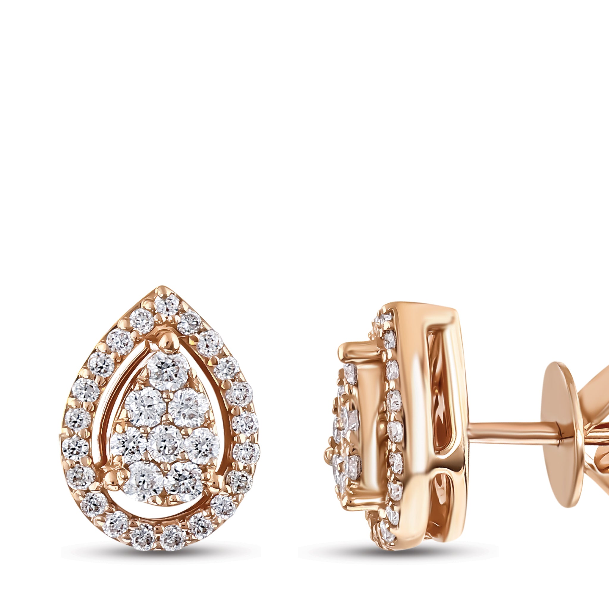Diamond Design Earrings