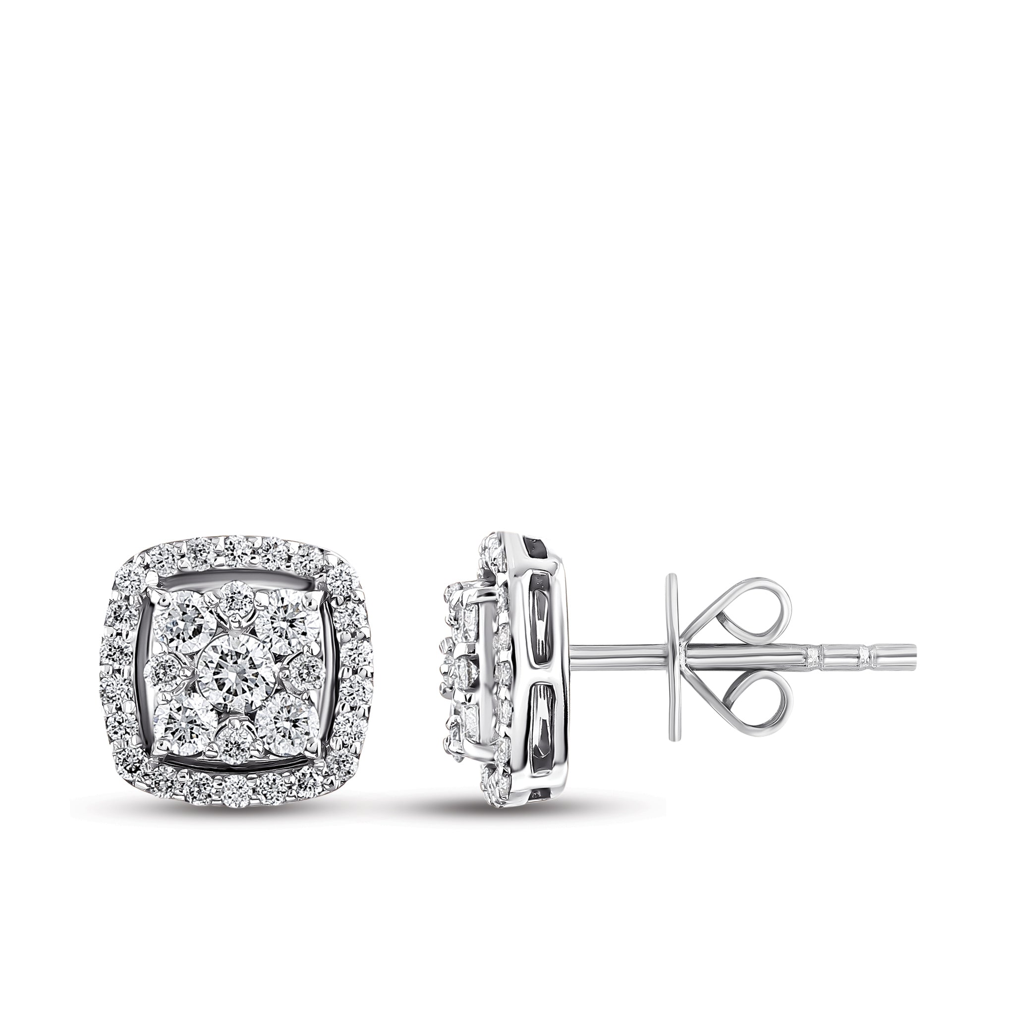Diamond Design Earrings