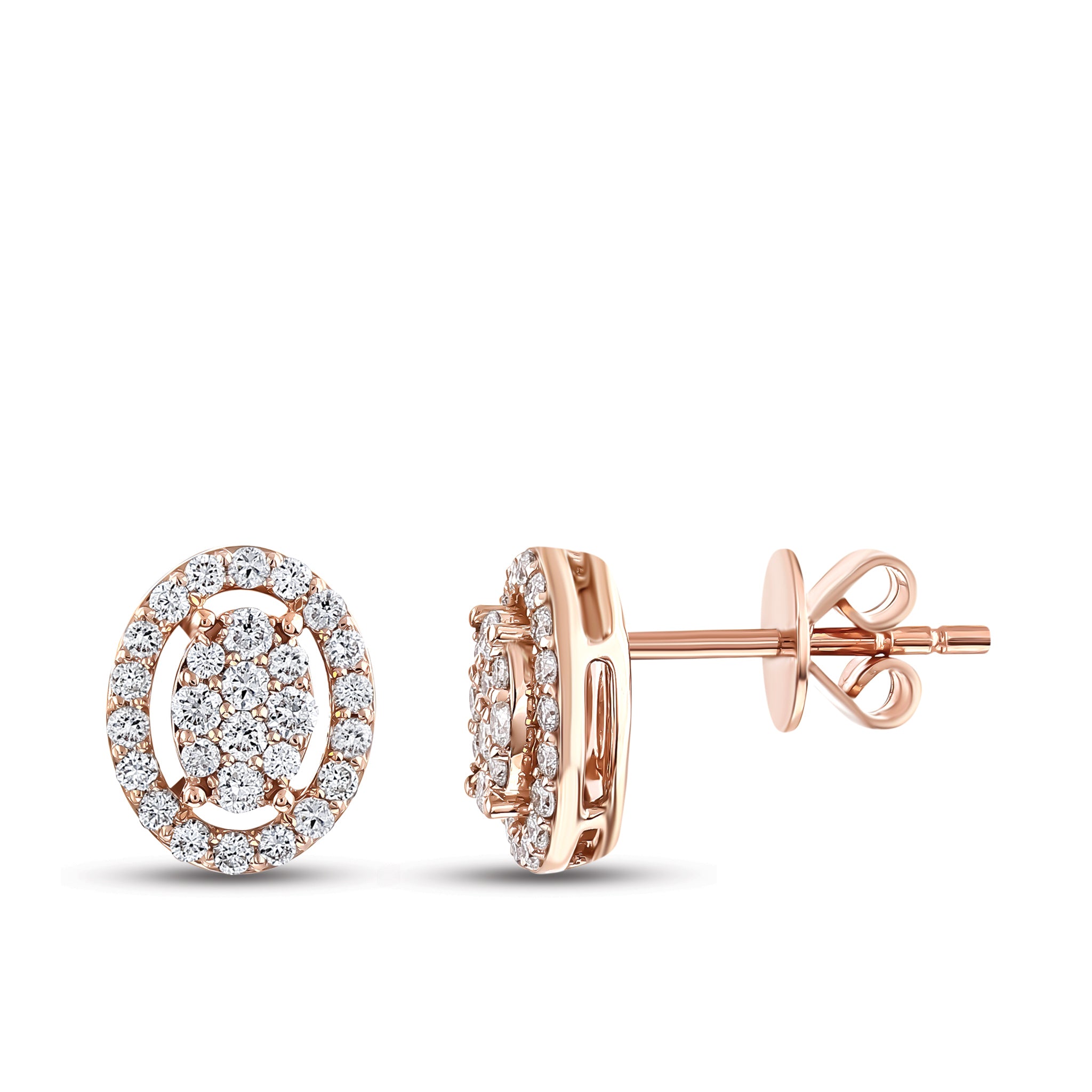 Diamond Design Earrings