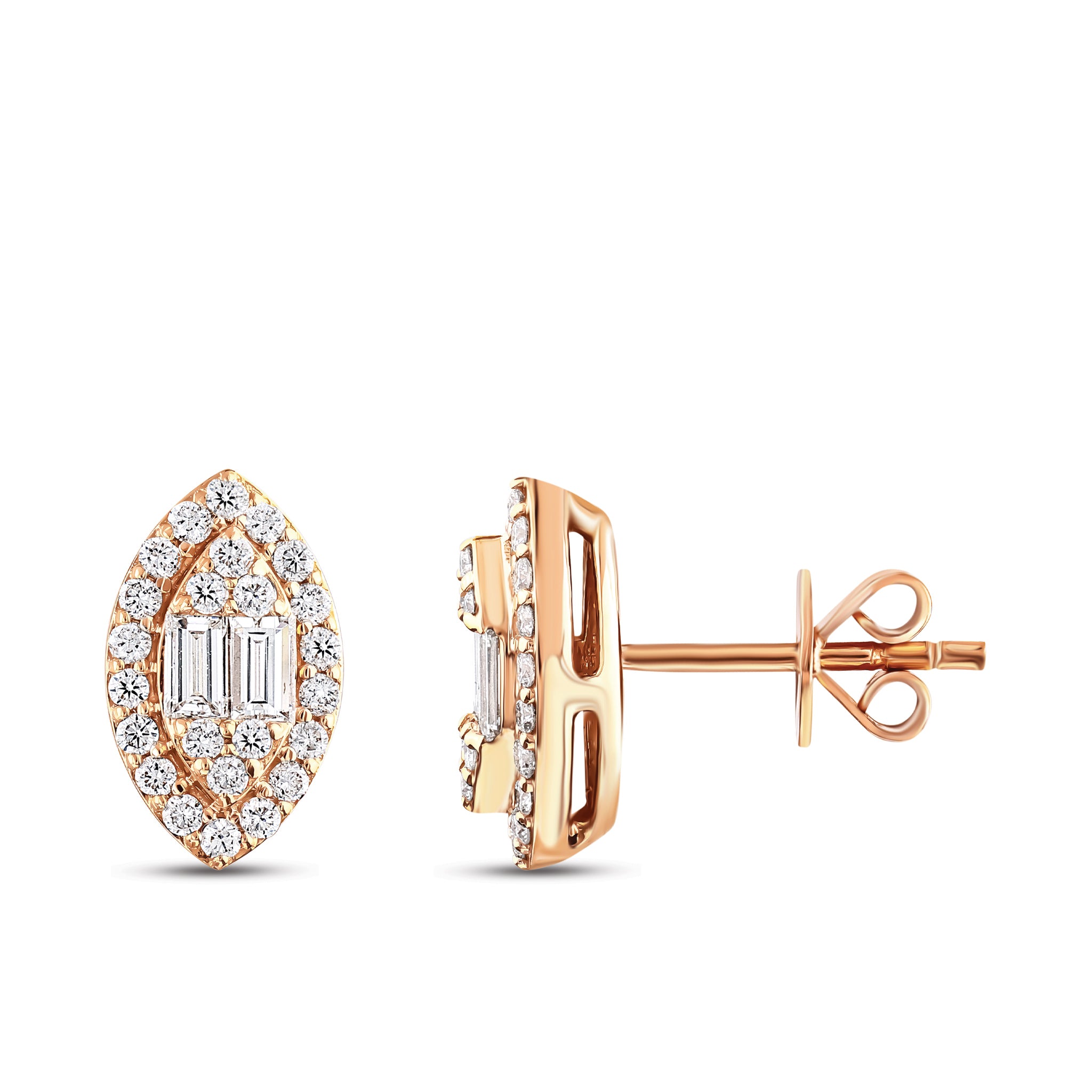 Diamond Design Earrings