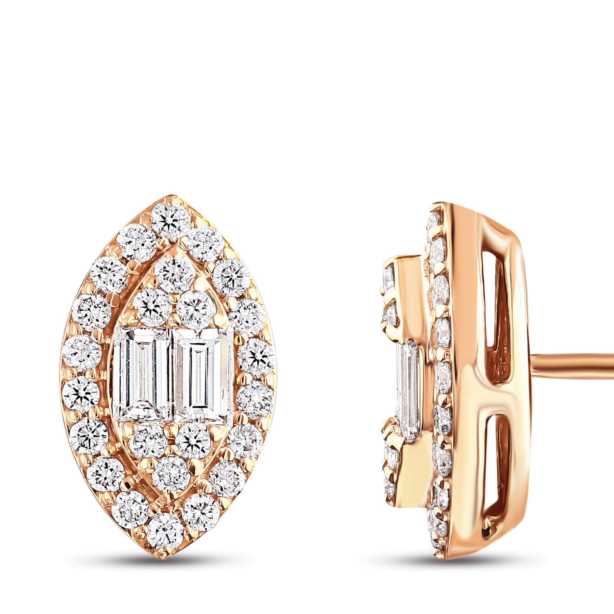 Diamond Design Earrings