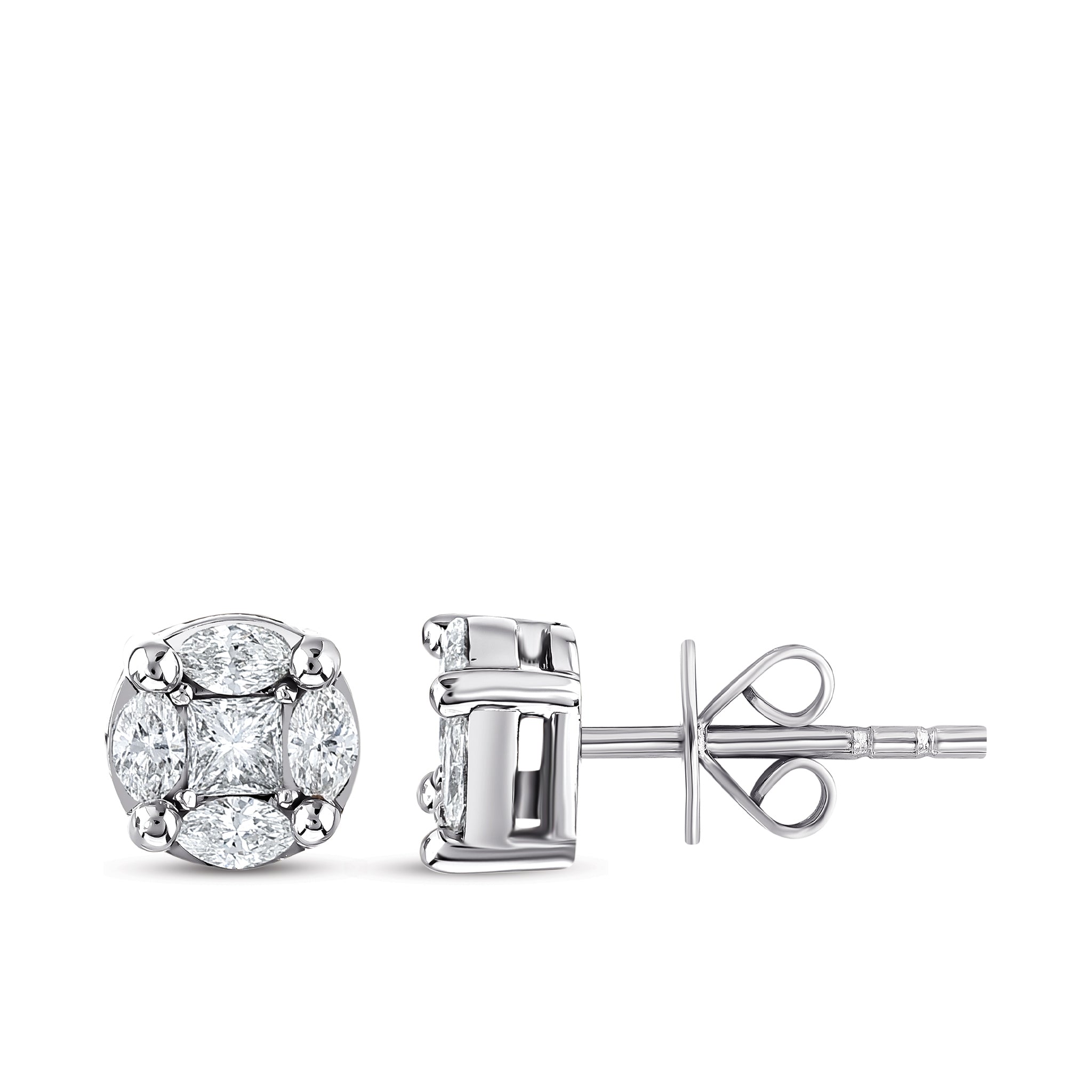 Diamond Design Earrings