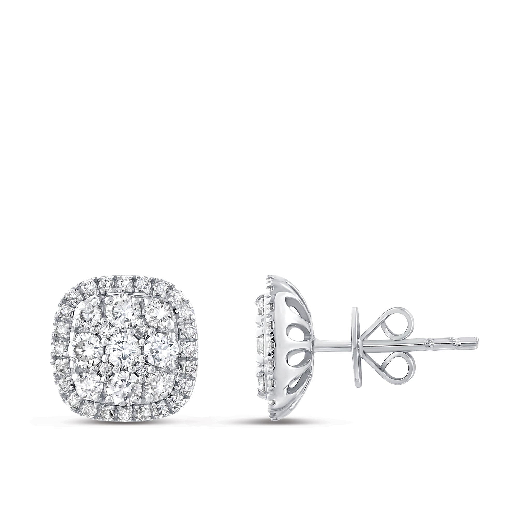 Diamond Design Earrings
