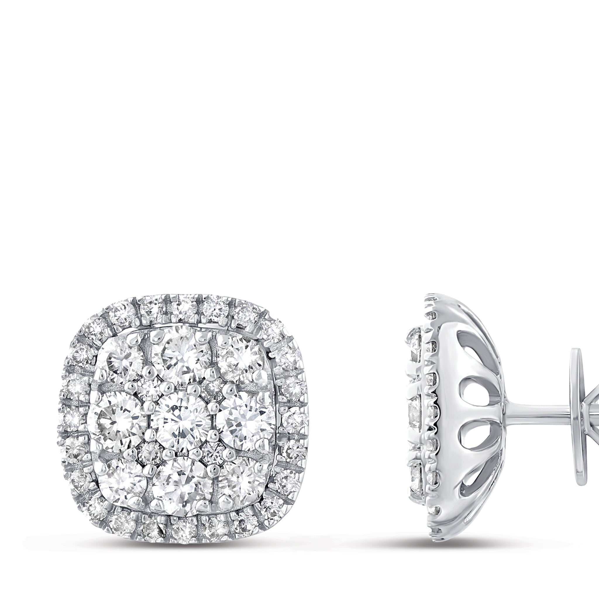 Diamond Design Earrings