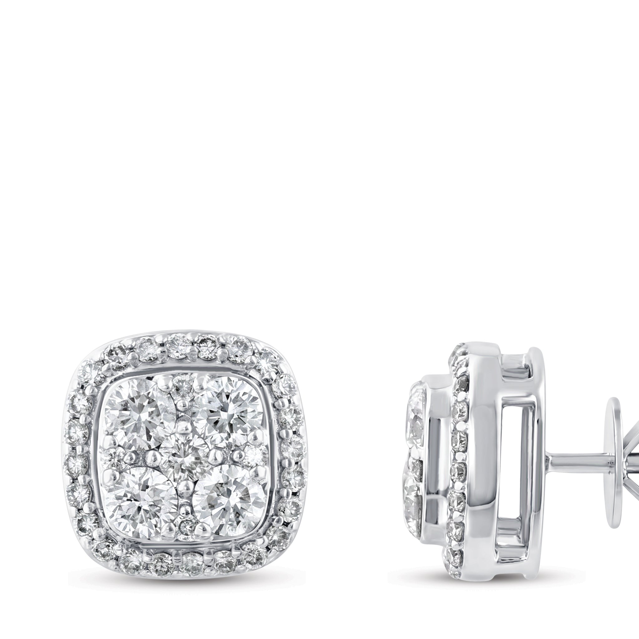 Diamond Design Earrings