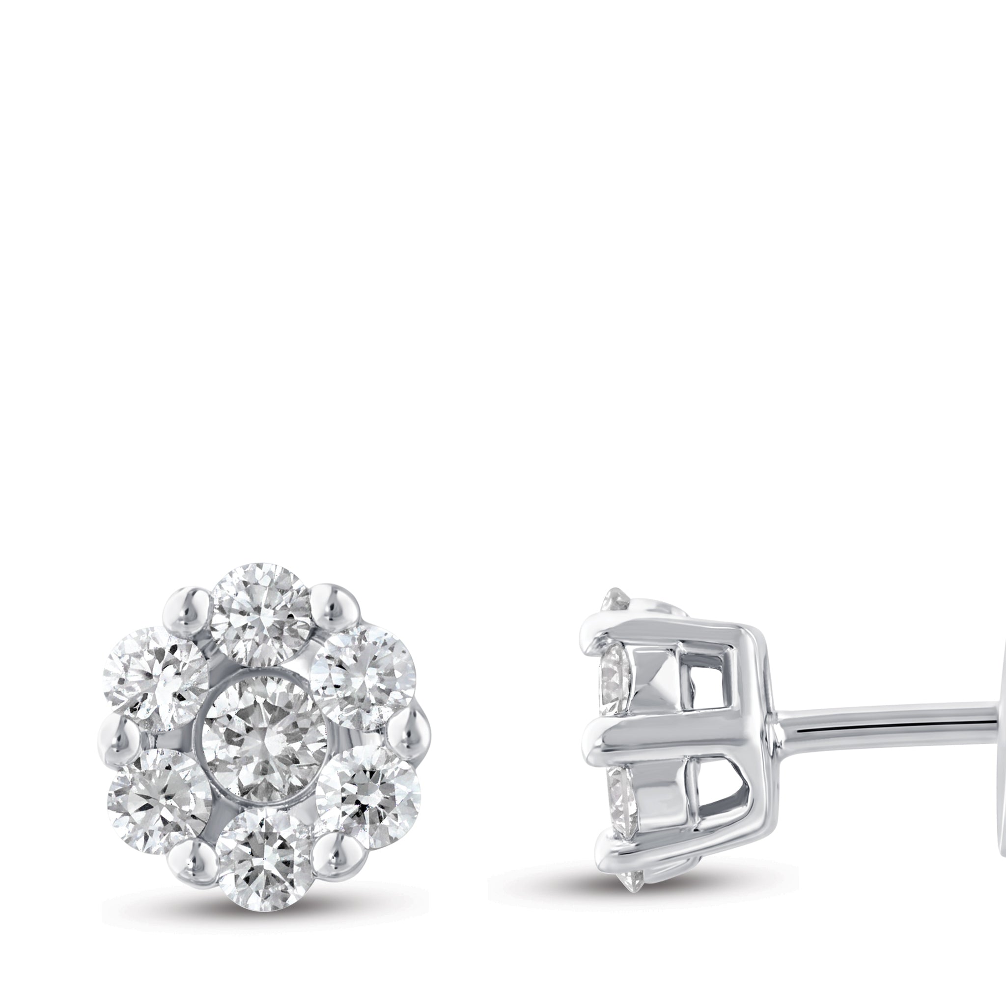 Diamond Design Earrings