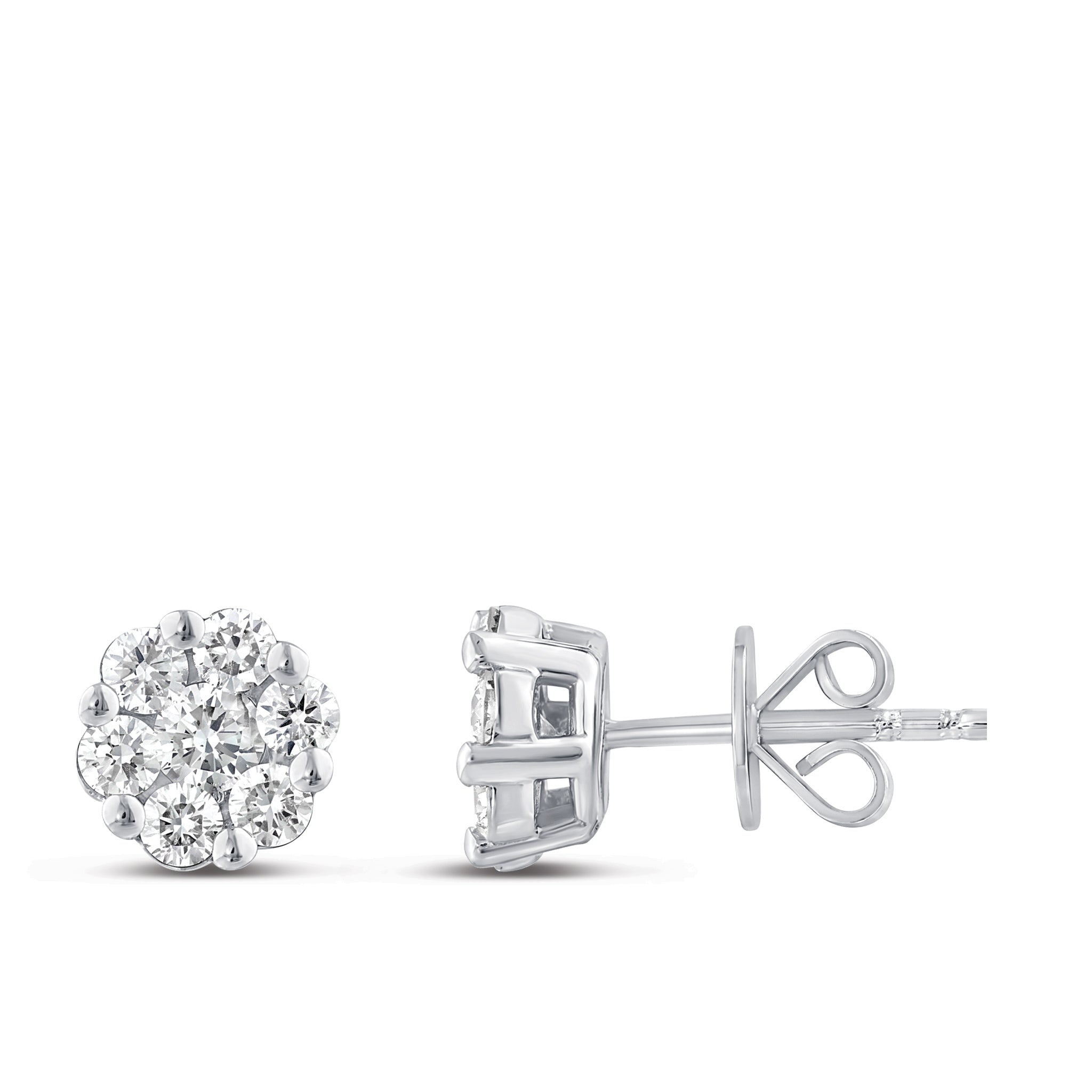 Diamond Design Earrings