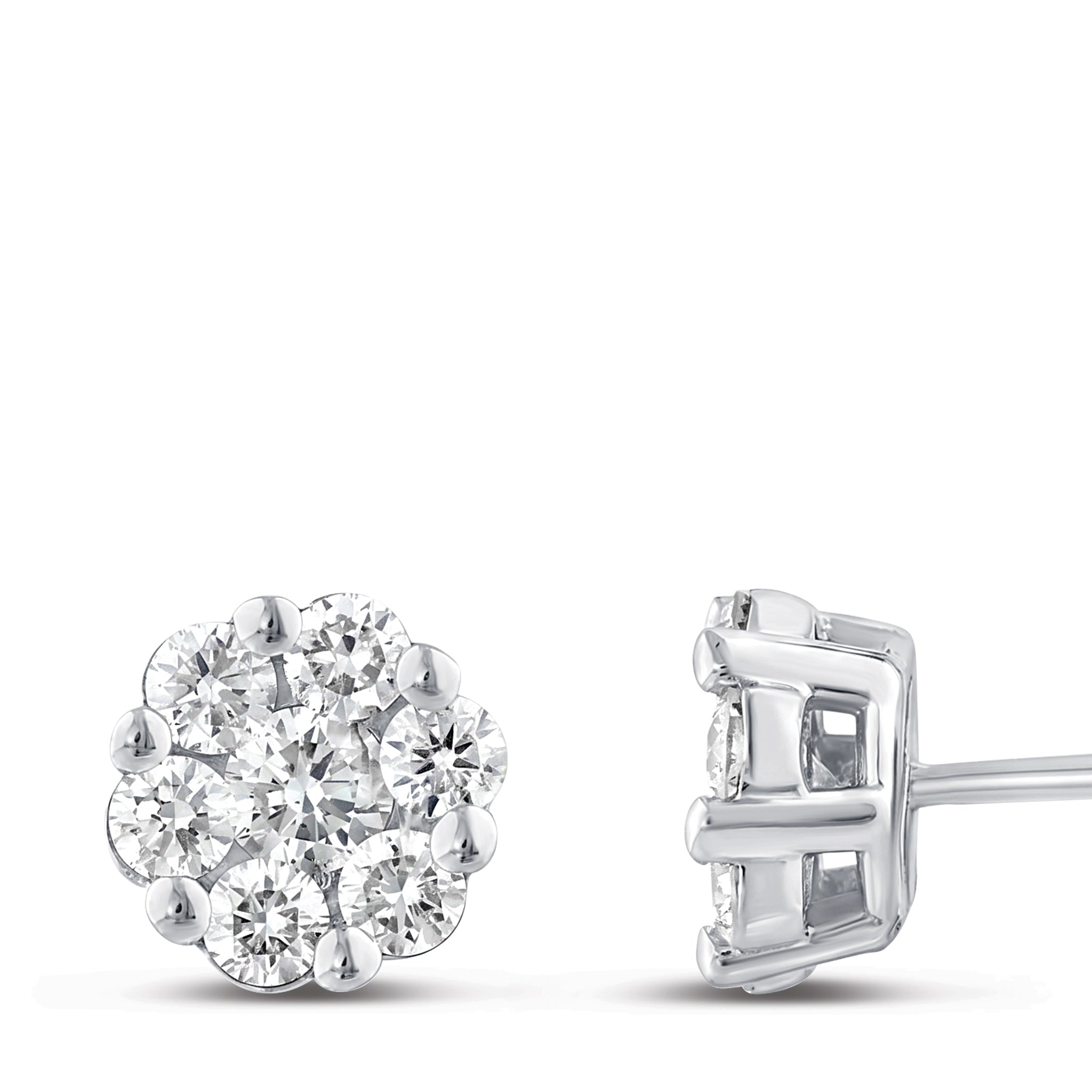 Diamond Design Earrings